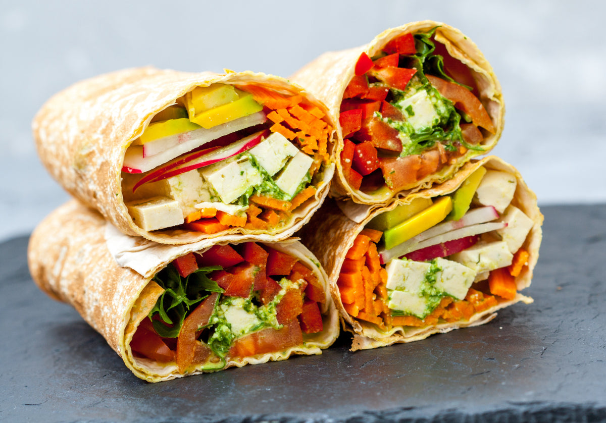 Carrot And Hummus Wraps – Own Your Goals Davina