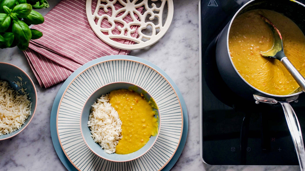 Carrot and Coconut Dhal