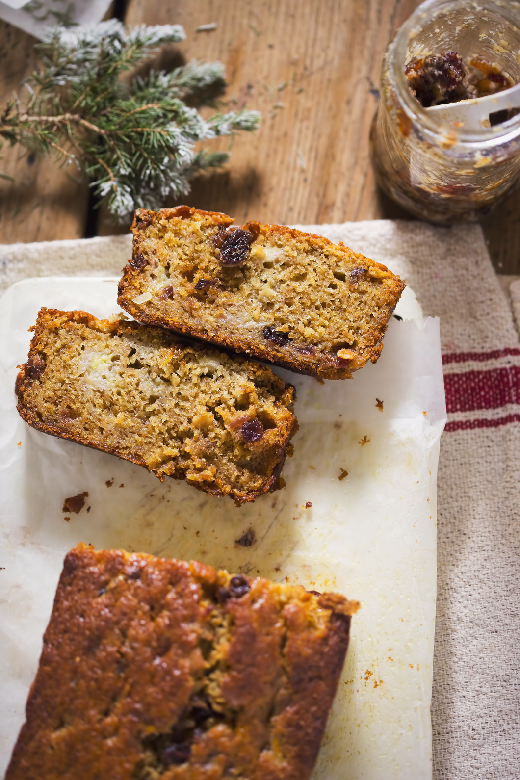 Make Ahead Mincemeat Banana Bread